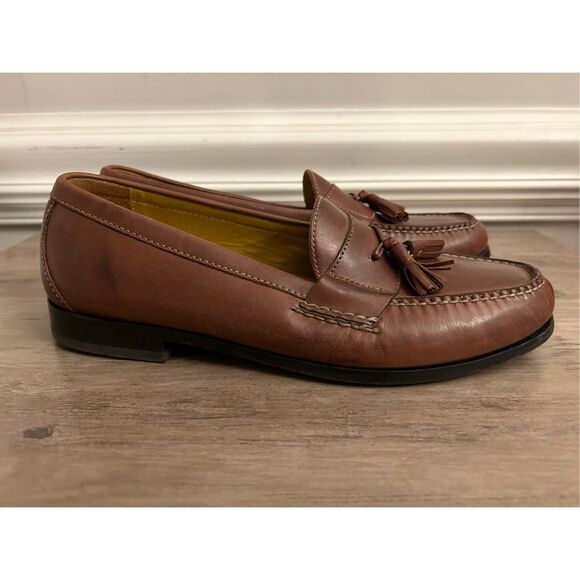 Cole Haan Men's Pinch Tassel Loafer NikeAir size 11.5 EUC Work Preppy Classic - Picture 3 of 8